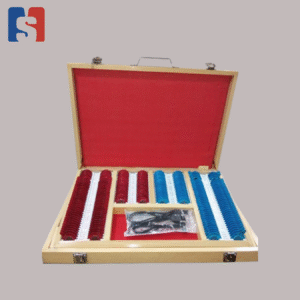 Trial Box Metal Rim with Carry Wooden Case