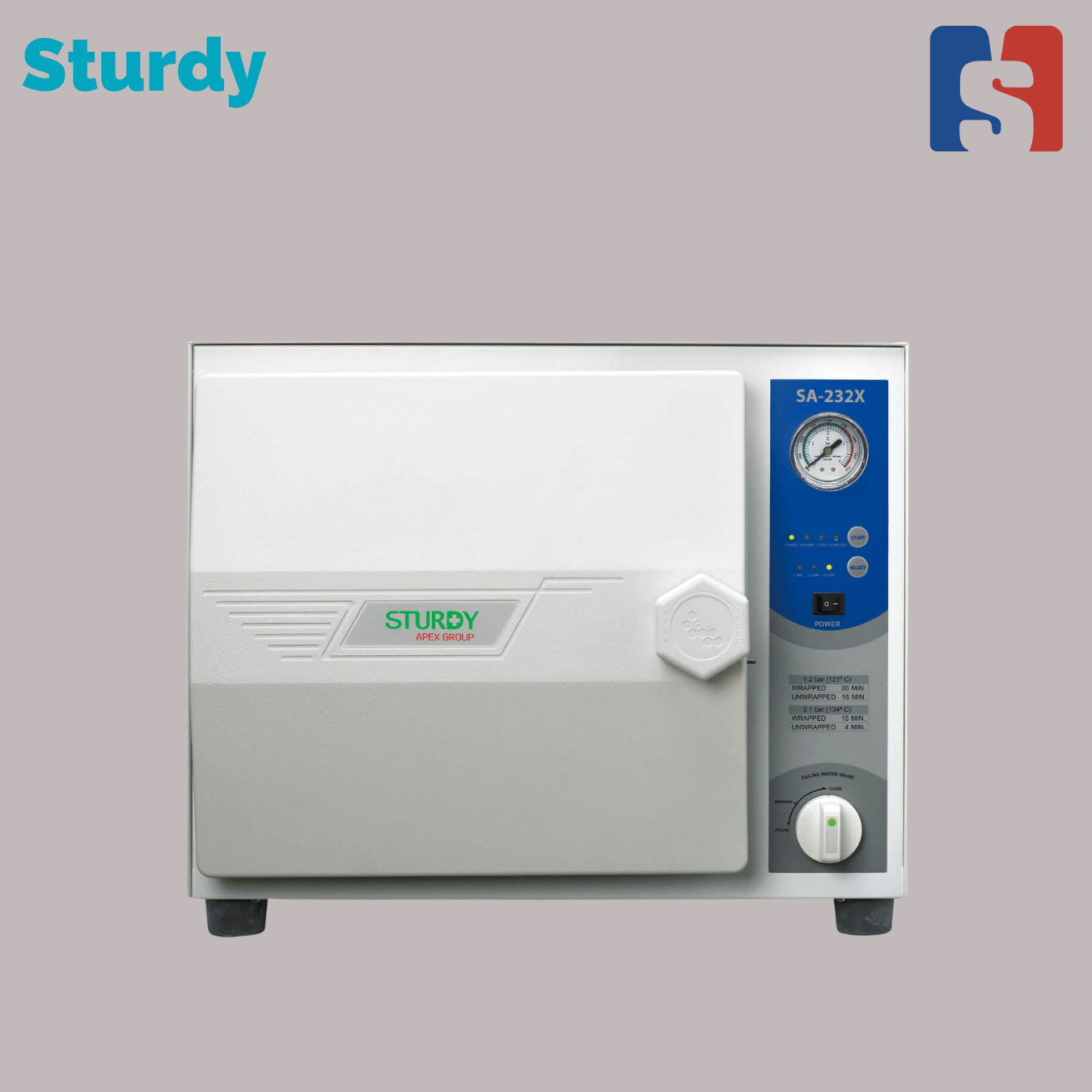 Flash Autoclave Sturdy Tiawan