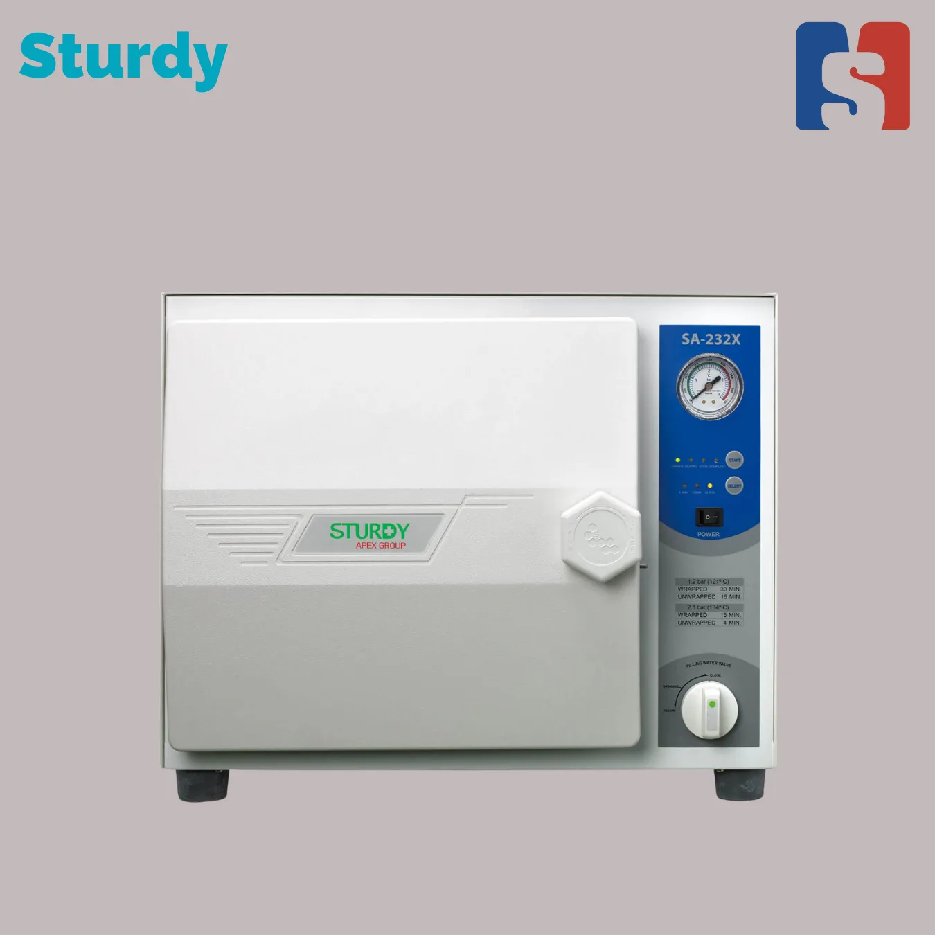 Flash Autoclave Sturdy Tiawan